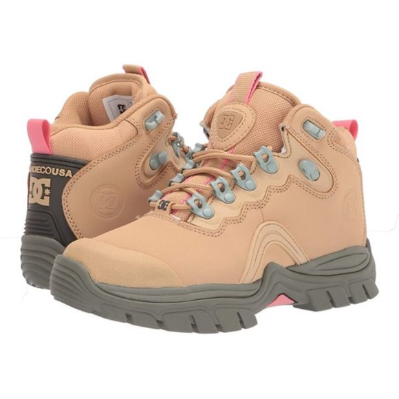 DC Navigator Leather Lace-up Winter Boots for Women TAN - Picture 5 of 5